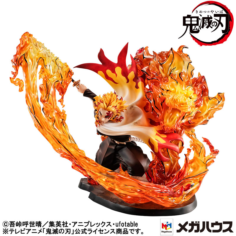 Precious G.E.M. Series Demon Slayer: Kimetsu no Yaiba Kyojuro Rengoku Flame Breathing Fifth Form Flame Tiger