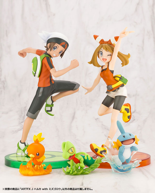 ARTFX J Pokemon Series May with Mudkip 1/8