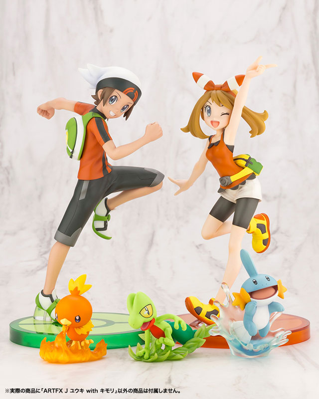 ARTFX J Pokemon Series Brendan with Treecko 1/8