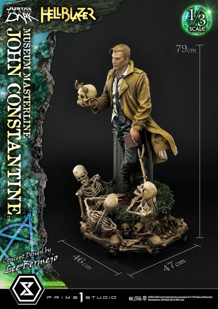 Hell Blazer (Comics) JOHN CONSTANTINE (Concept Design by Lee Bermejo) 1/3