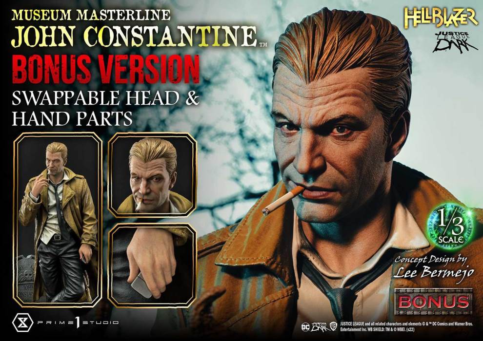 Hell Blazer (Comics) JOHN CONSTANTINE (Concept Design by Lee Bermejo) DX 1/3