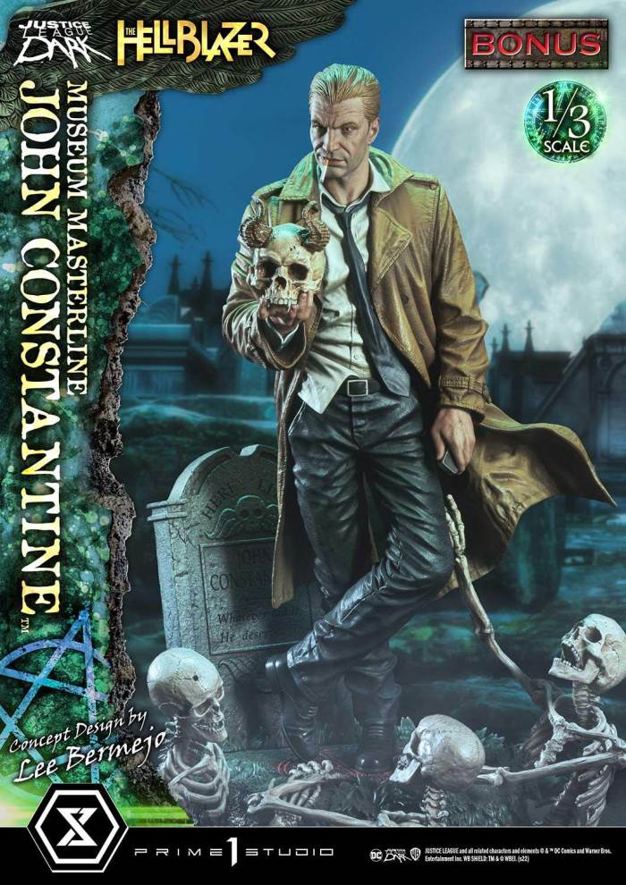 Hell Blazer (Comics) JOHN CONSTANTINE (Concept Design by Lee Bermejo) DX 1/3