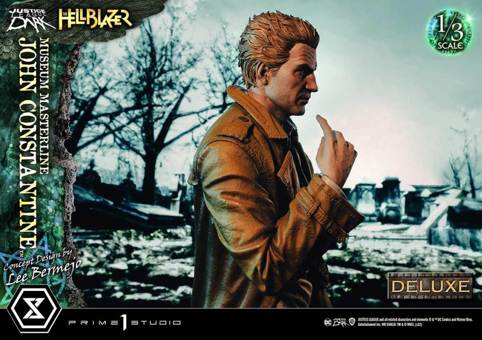 Hell Blazer (Comics) JOHN CONSTANTINE (Concept Design by Lee Bermejo) DX 1/3
