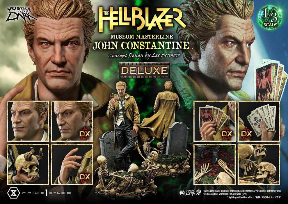 Hell Blazer (Comics) JOHN CONSTANTINE (Concept Design by Lee Bermejo) DX 1/3