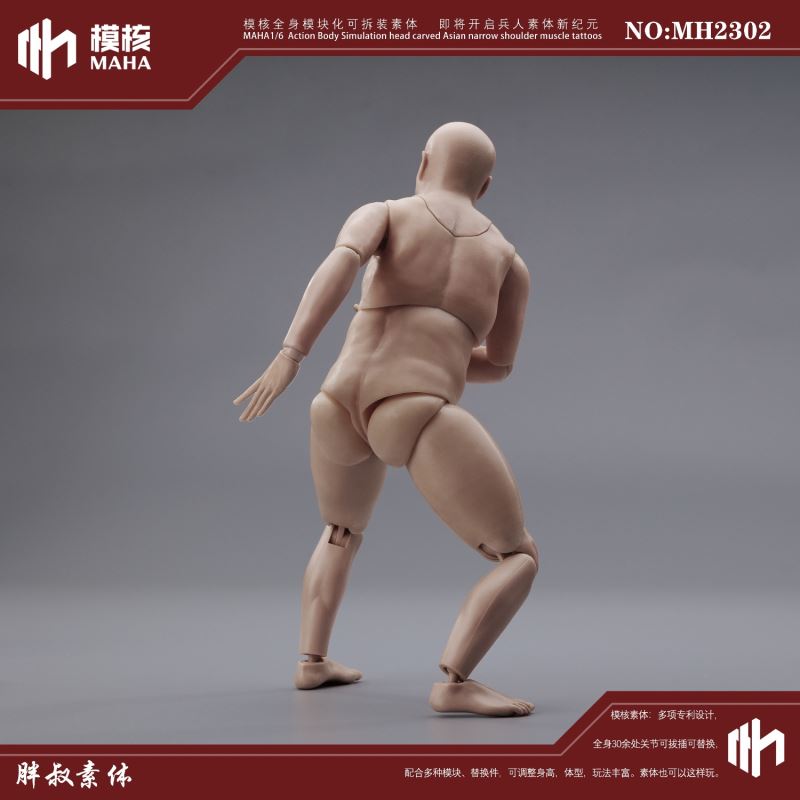 Modular male body and one-piece arm accessory package 1/6