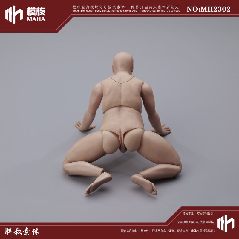 Modular male body and one-piece arm accessory package 1/6