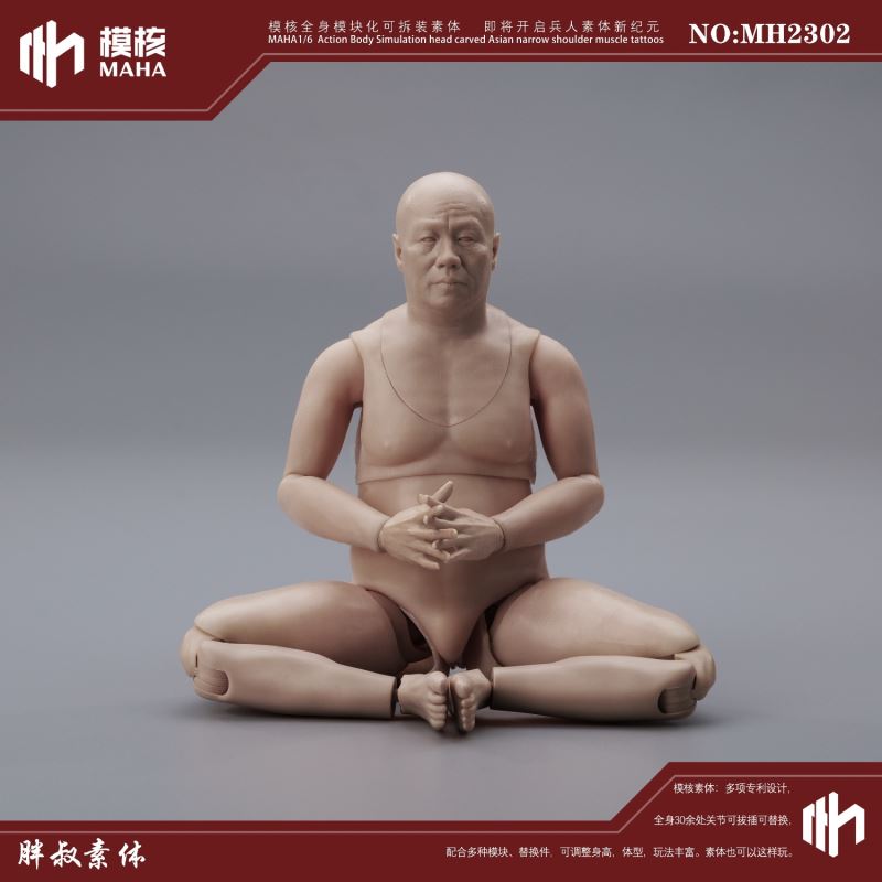 Modular male body and one-piece arm accessory package 1/6