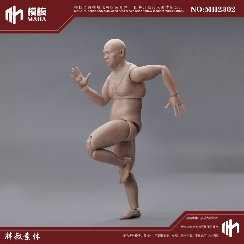 Modular male body and one-piece arm accessory package 1/6