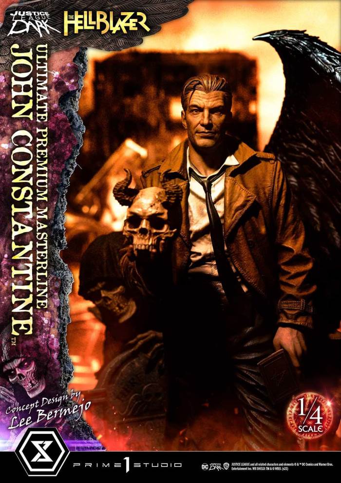 Hell Blazer (Comics) JOHN CONSTANTINE (Concept Design by Lee Bermejo) 1/4