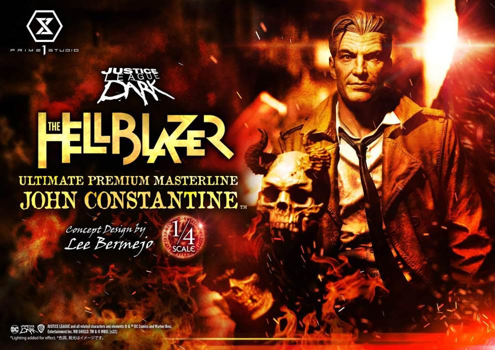 Hell Blazer (Comics) JOHN CONSTANTINE (Concept Design by Lee Bermejo) 1/4
