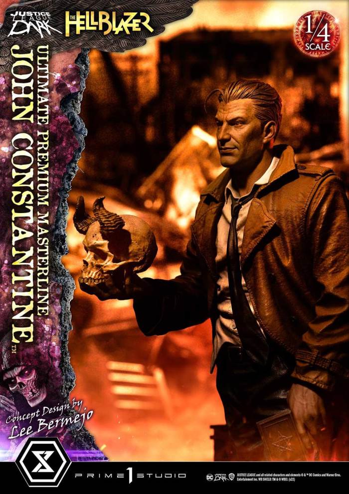 Hell Blazer (Comics) JOHN CONSTANTINE (Concept Design by Lee Bermejo) 1/4