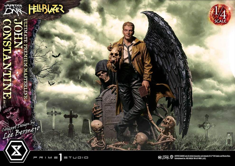 Hell Blazer (Comics) JOHN CONSTANTINE (Concept Design by Lee Bermejo) 1/4