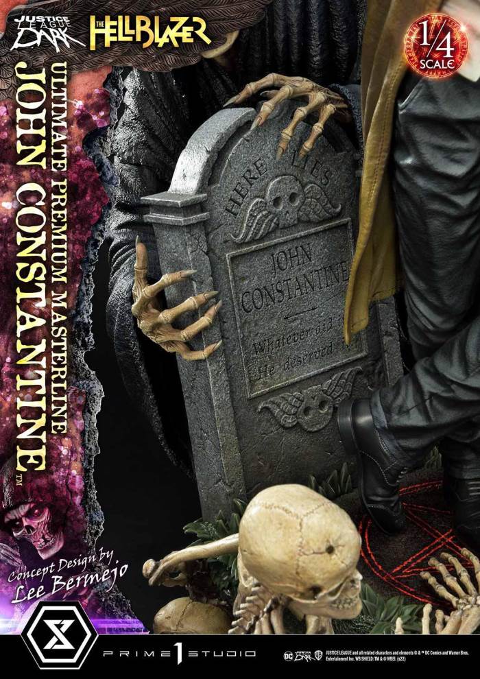 Hell Blazer (Comics) JOHN CONSTANTINE (Concept Design by Lee Bermejo) 1/4