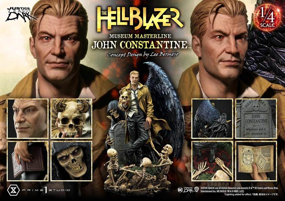 Hell Blazer (Comics) JOHN CONSTANTINE (Concept Design by Lee Bermejo) 1/4