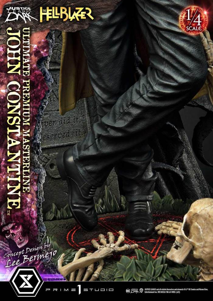 Hell Blazer (Comics) JOHN CONSTANTINE (Concept Design by Lee Bermejo) 1/4