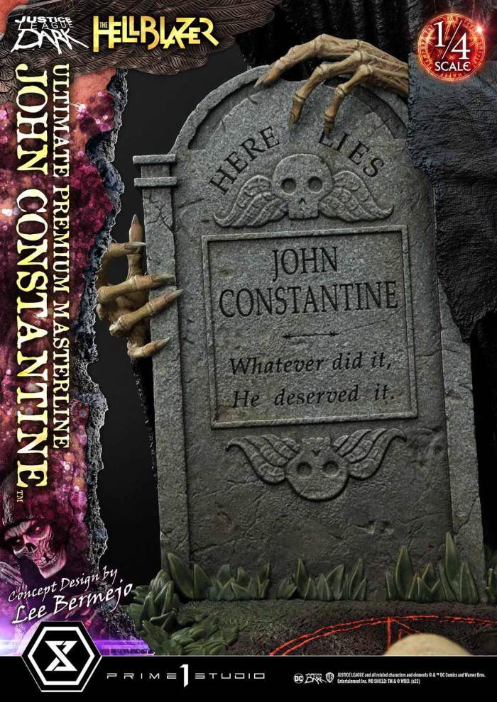 Hell Blazer (Comics) JOHN CONSTANTINE (Concept Design by Lee Bermejo) 1/4