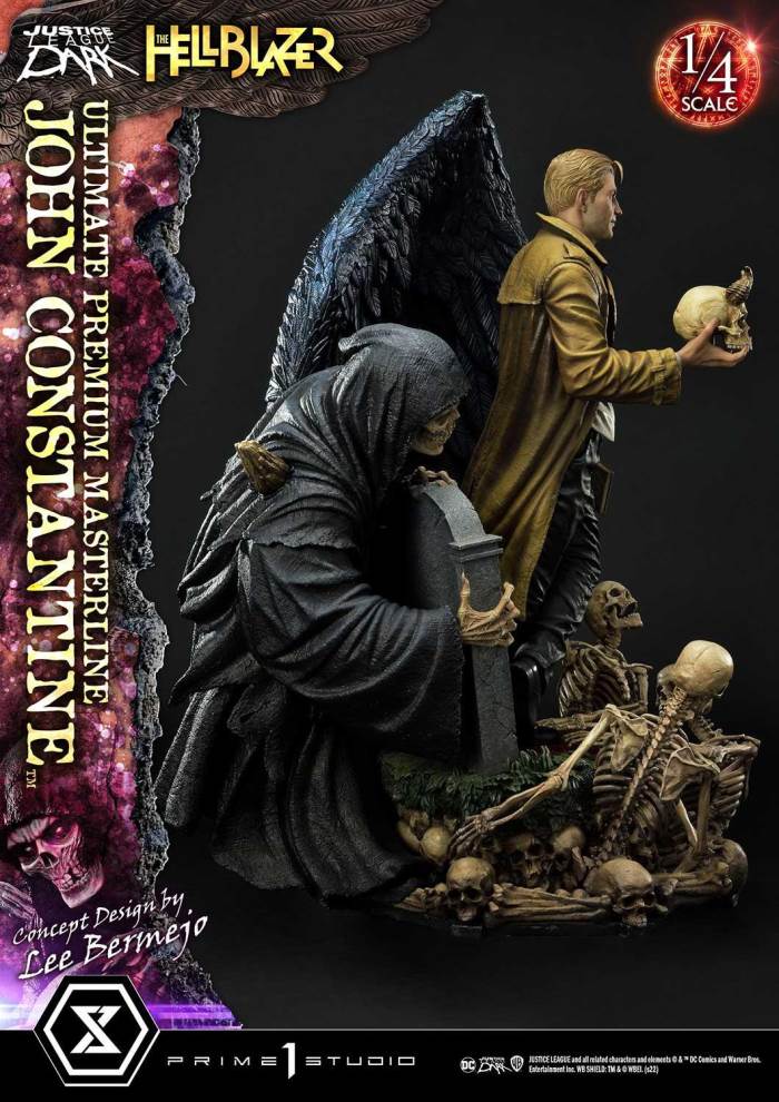 Hell Blazer (Comics) JOHN CONSTANTINE (Concept Design by Lee Bermejo) 1/4