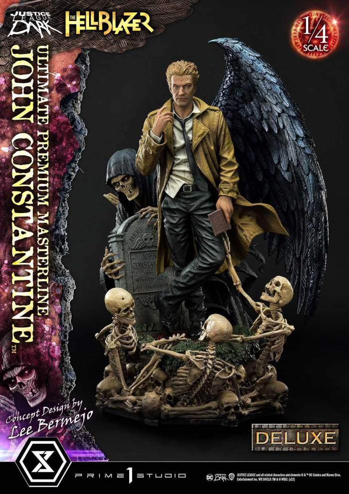Hell Blazer (Comics) JOHN CONSTANTINE (Concept Design by Lee Bermejo) DX 1/4
