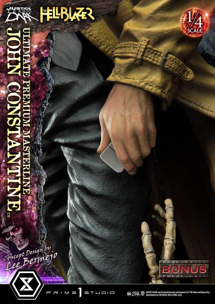 Hell Blazer (Comics) JOHN CONSTANTINE (Concept Design by Lee Bermejo) DX 1/4