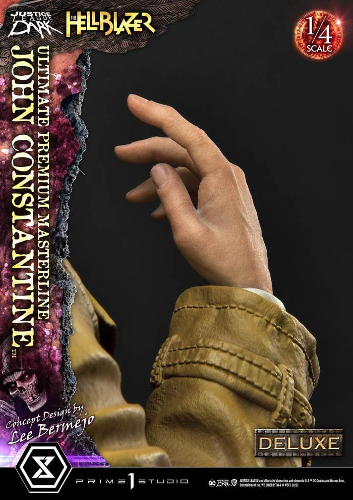 Hell Blazer (Comics) JOHN CONSTANTINE (Concept Design by Lee Bermejo) DX 1/4