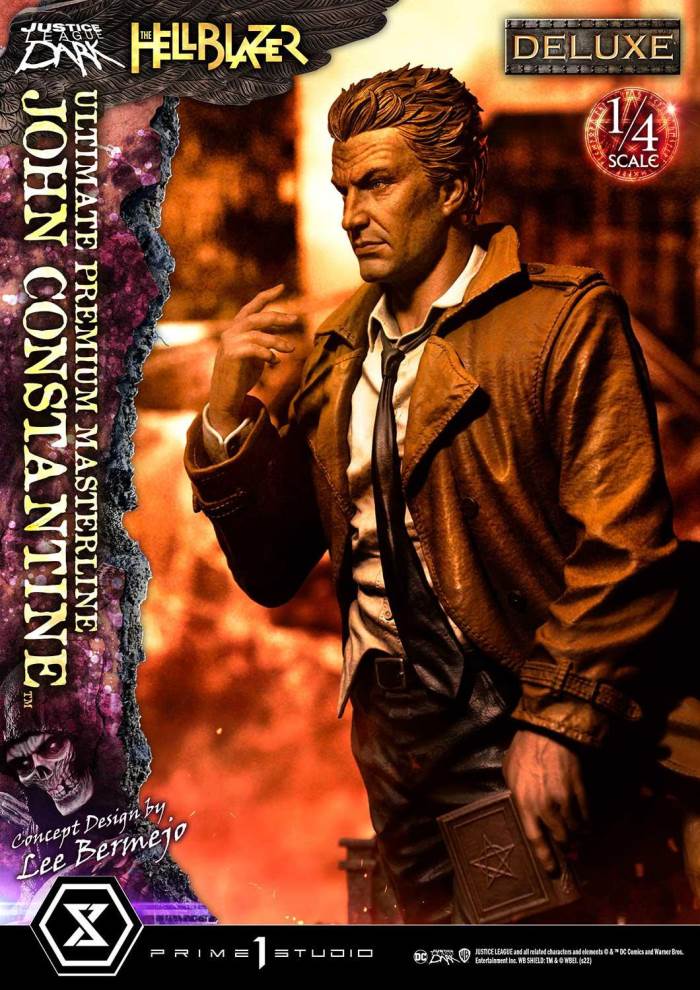 Hell Blazer (Comics) JOHN CONSTANTINE (Concept Design by Lee Bermejo) DX 1/4