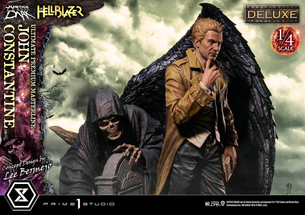 Hell Blazer (Comics) JOHN CONSTANTINE (Concept Design by Lee Bermejo) DX 1/4