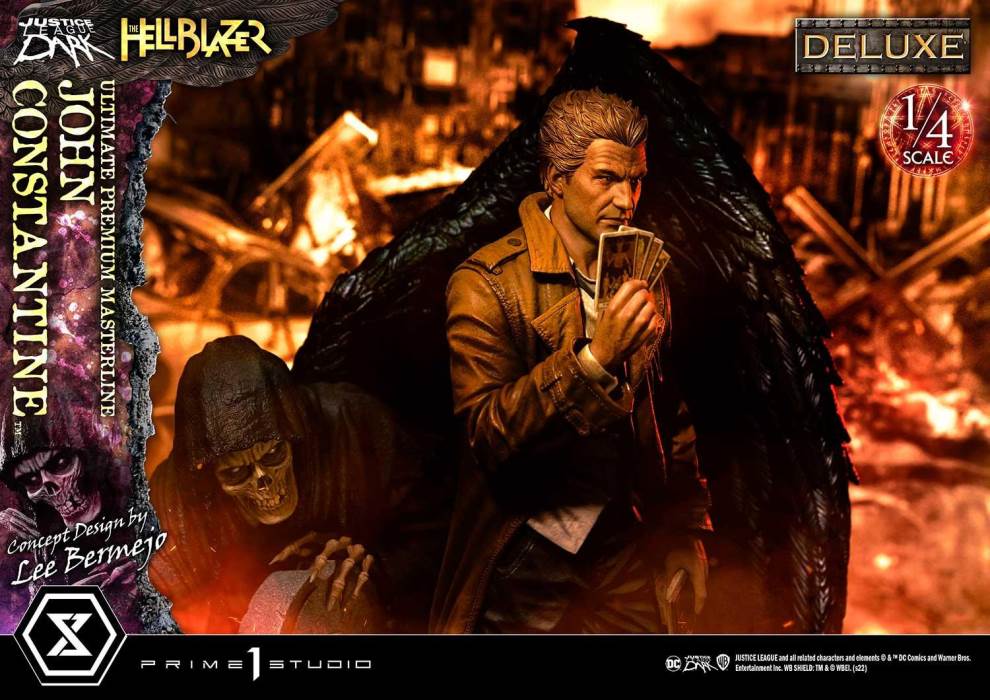 Hell Blazer (Comics) JOHN CONSTANTINE (Concept Design by Lee Bermejo) DX 1/4