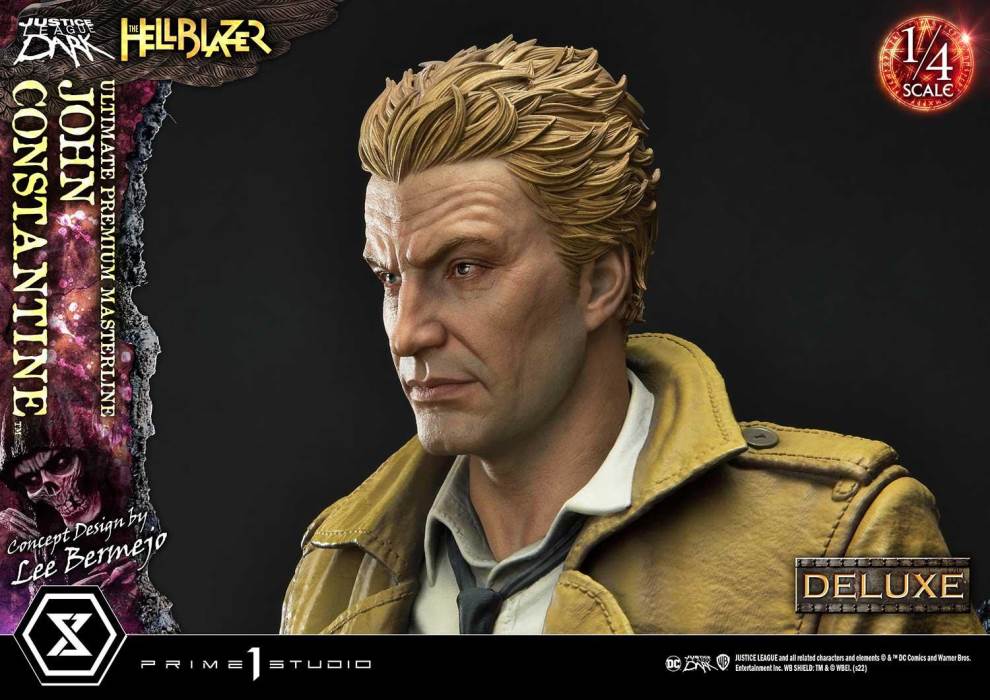 Hell Blazer (Comics) JOHN CONSTANTINE (Concept Design by Lee Bermejo) DX 1/4