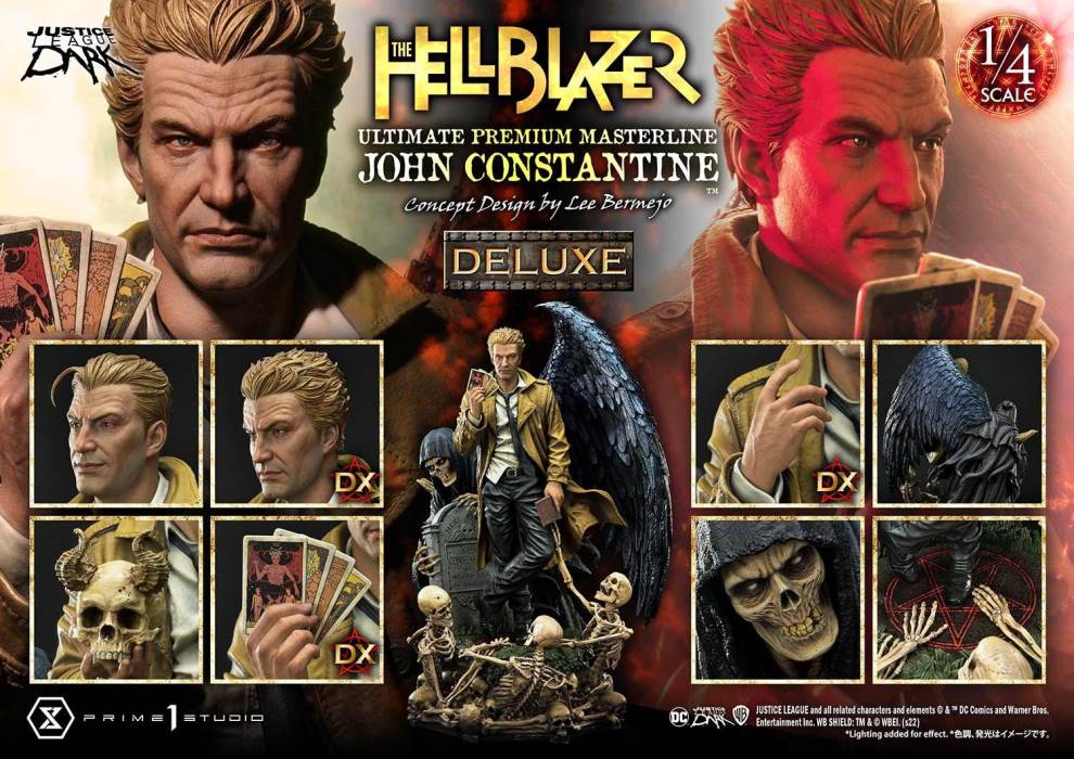 Hell Blazer (Comics) JOHN CONSTANTINE (Concept Design by Lee Bermejo) DX 1/4