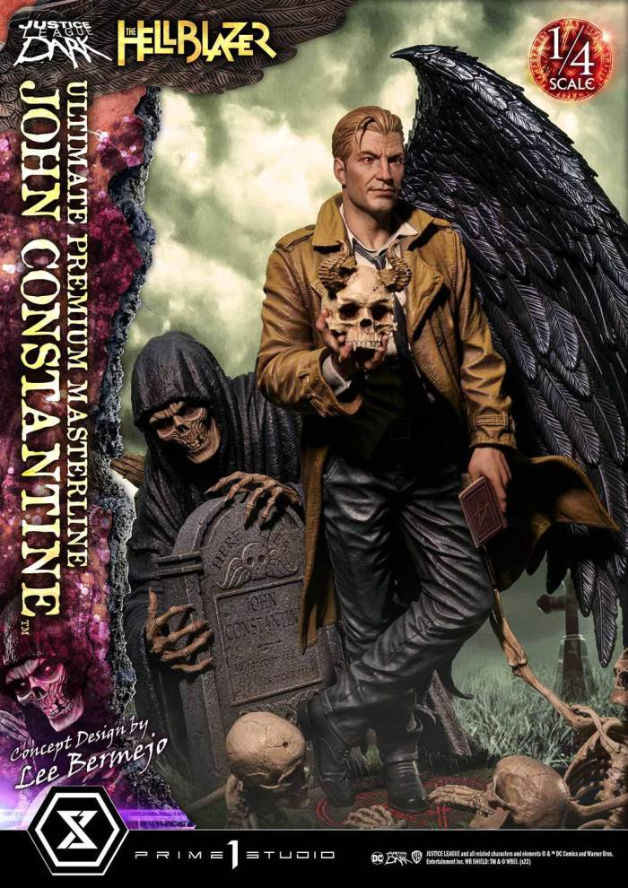 Hell Blazer (Comics) JOHN CONSTANTINE (Concept Design by Lee Bermejo) DX 1/4