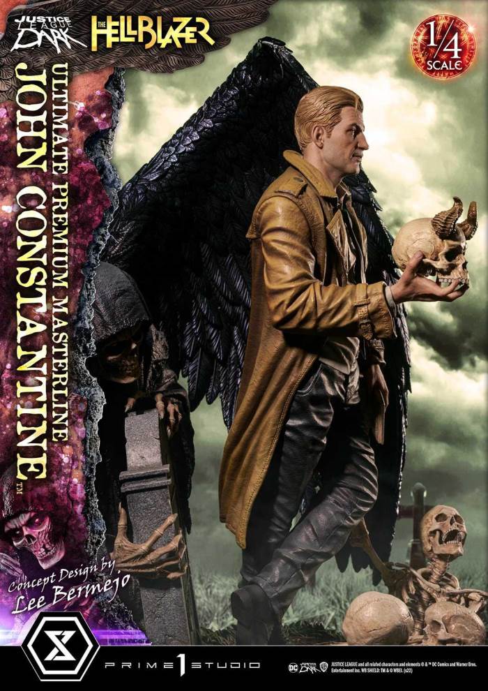 Hell Blazer (Comics) JOHN CONSTANTINE (Concept Design by Lee Bermejo) DX 1/4