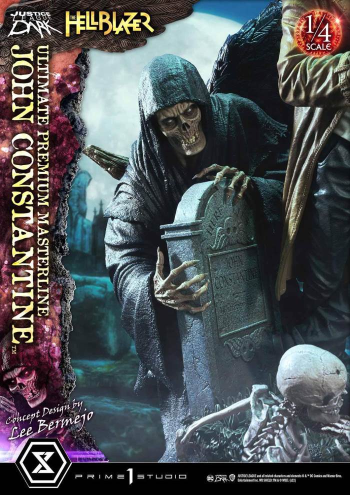 Hell Blazer (Comics) JOHN CONSTANTINE (Concept Design by Lee Bermejo) DX 1/4