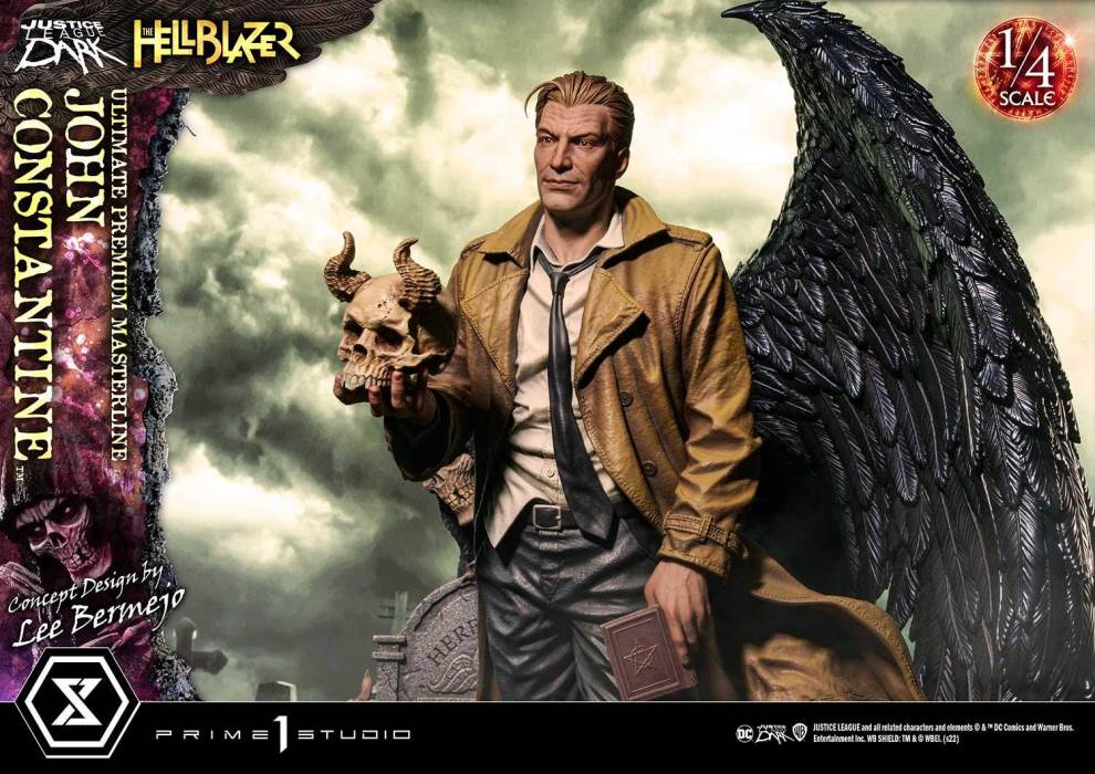 Hell Blazer (Comics) JOHN CONSTANTINE (Concept Design by Lee Bermejo) DX 1/4