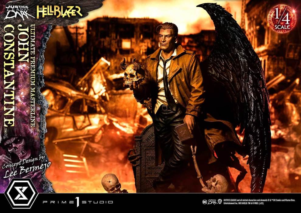 Hell Blazer (Comics) JOHN CONSTANTINE (Concept Design by Lee Bermejo) DX 1/4