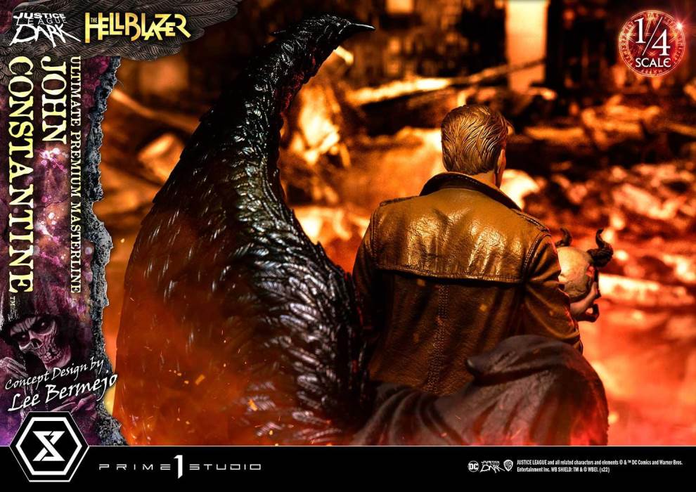 Hell Blazer (Comics) JOHN CONSTANTINE (Concept Design by Lee Bermejo) DX 1/4