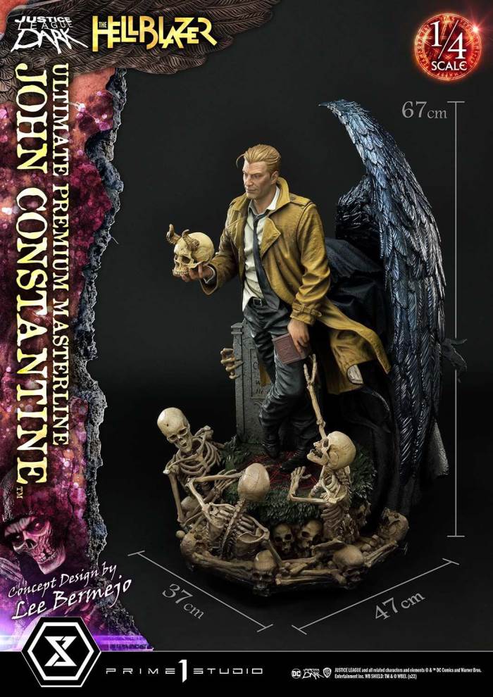 Hell Blazer (Comics) JOHN CONSTANTINE (Concept Design by Lee Bermejo) DX 1/4