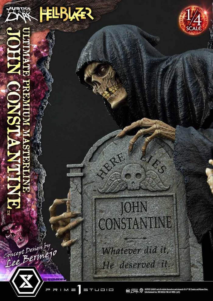 Hell Blazer (Comics) JOHN CONSTANTINE (Concept Design by Lee Bermejo) DX 1/4