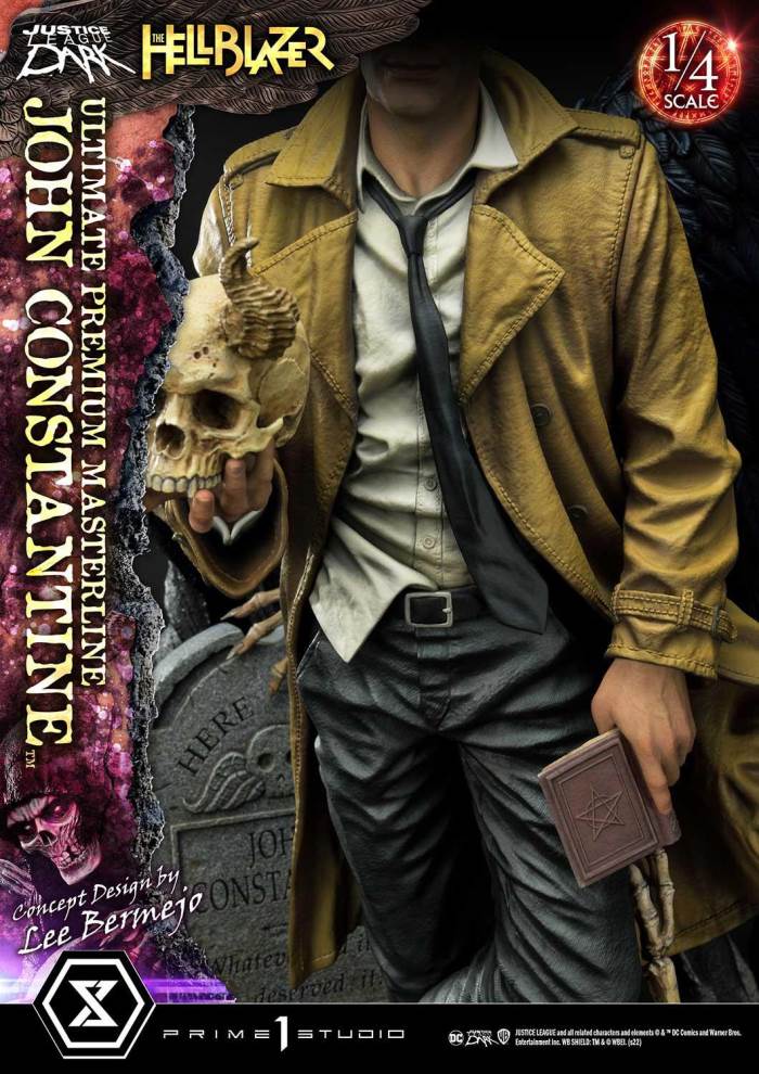 Hell Blazer (Comics) JOHN CONSTANTINE (Concept Design by Lee Bermejo) DX 1/4