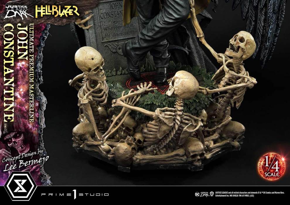 Hell Blazer (Comics) JOHN CONSTANTINE (Concept Design by Lee Bermejo) DX 1/4