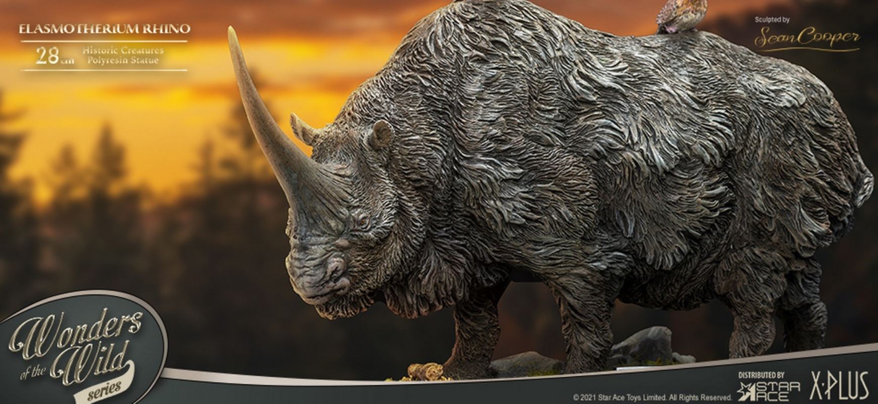 Prehistoric Animal Series - Plate-toothed Rhinoceros (Brown Version/Black Version)