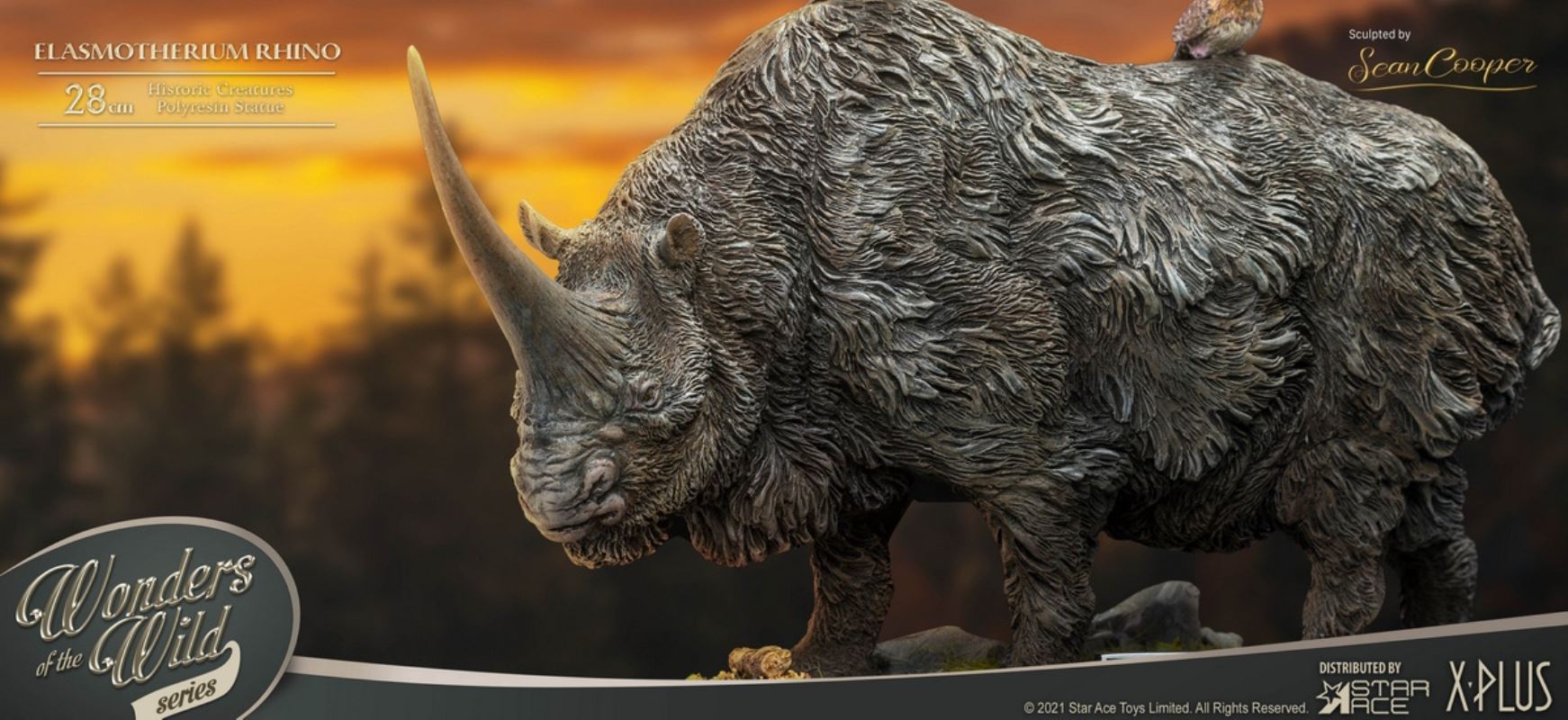 Prehistoric Animal Series - Plate-toothed Rhinoceros (Brown Version/Black Version)