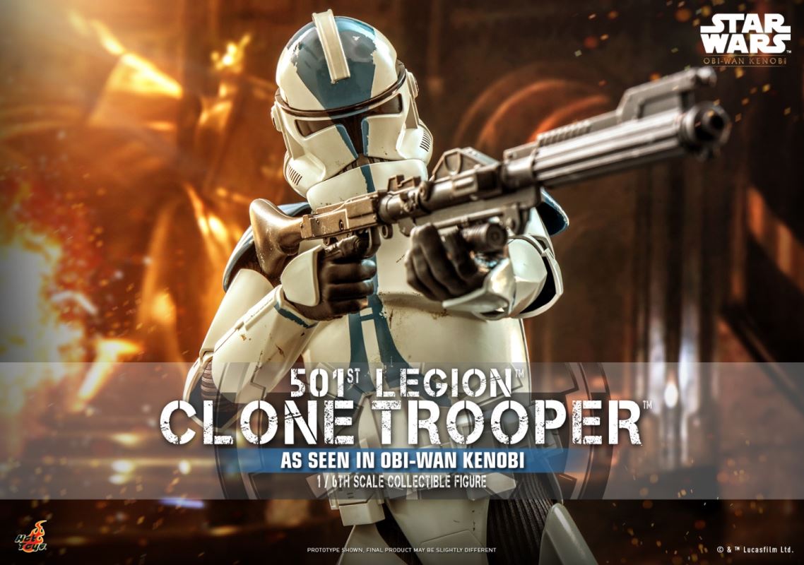 Obi-Wan 501 Legion Clone Trooper 1/6