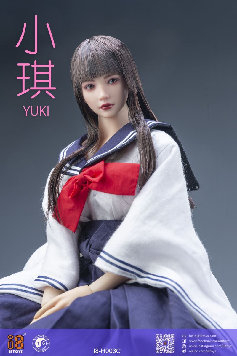 Xiaoqi Yuki Movable Eyeball Head Sculpture 1/6