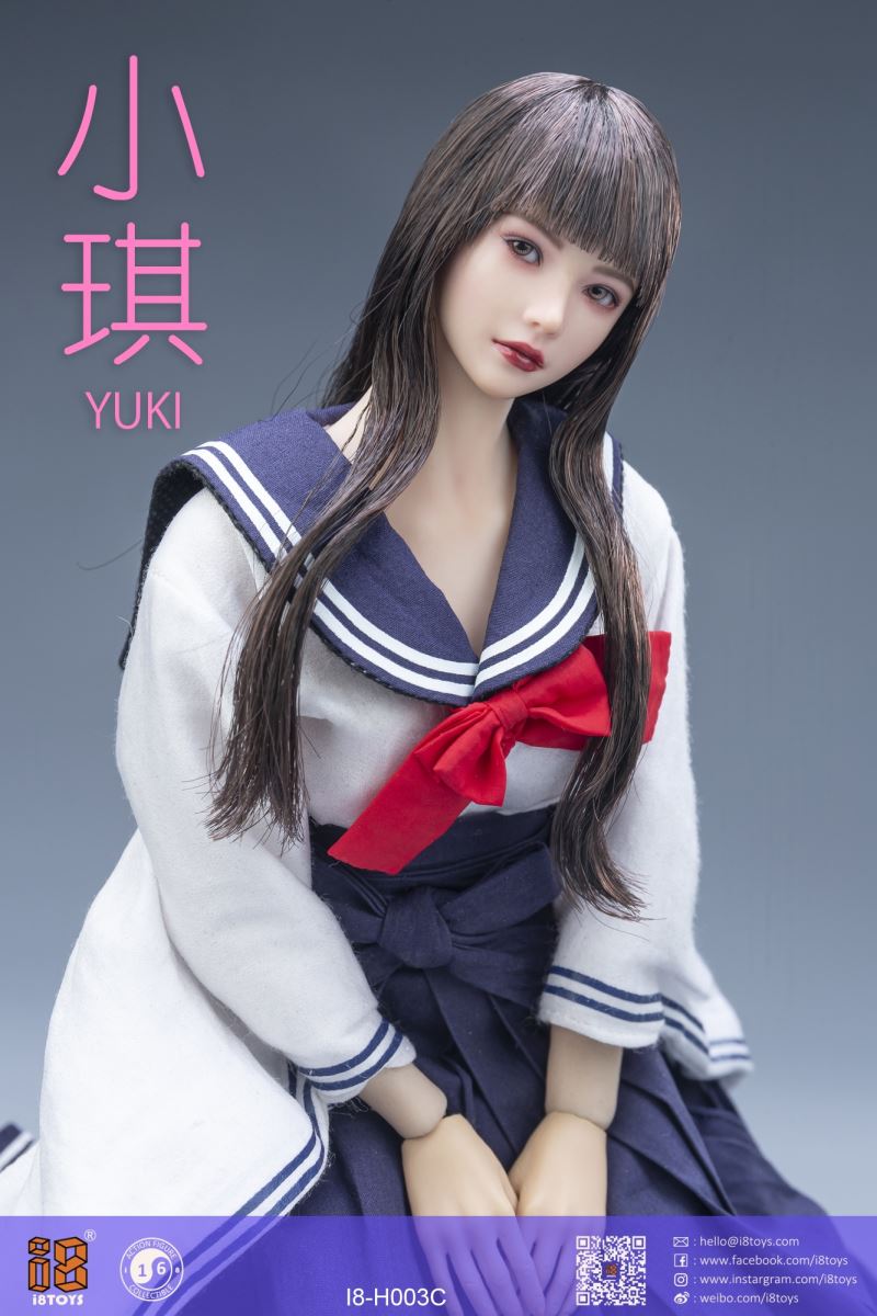 Xiaoqi Yuki Movable Eyeball Head Sculpture 1/6