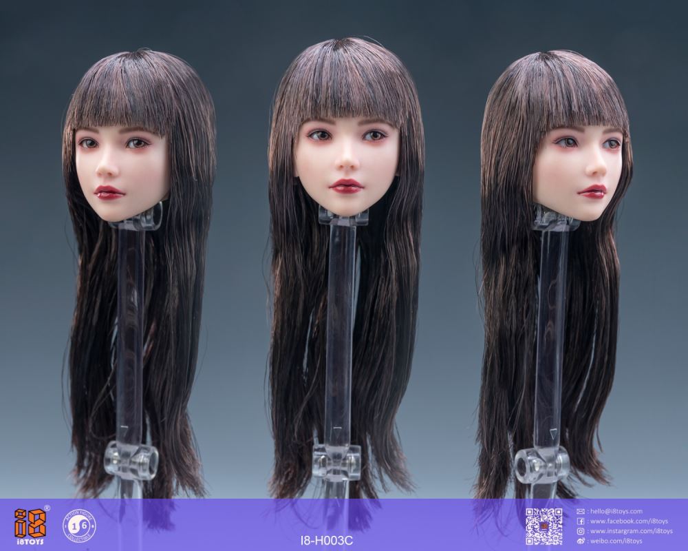 Xiaoqi Yuki Movable Eyeball Head Sculpture 1/6