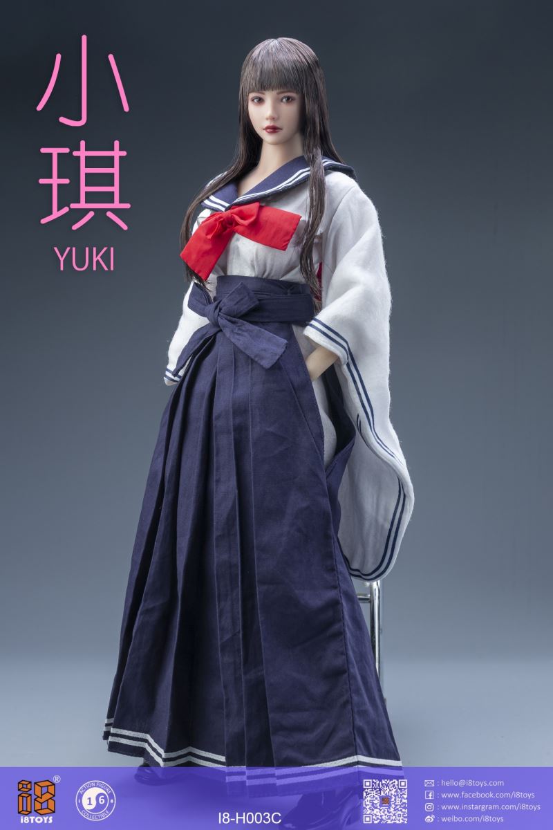 Xiaoqi Yuki Movable Eyeball Head Sculpture 1/6