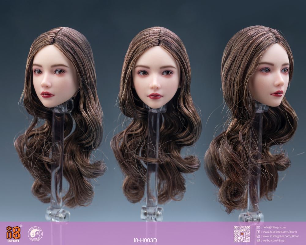 Xiaoqi Yuki Movable Eyeball Head Sculpture 1/6
