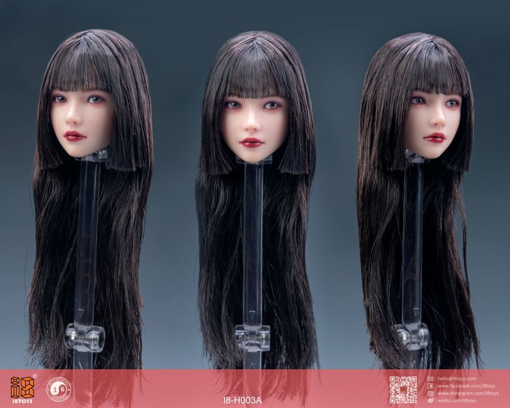 Xiaoqi Yuki Movable Eyeball Head Sculpture 1/6