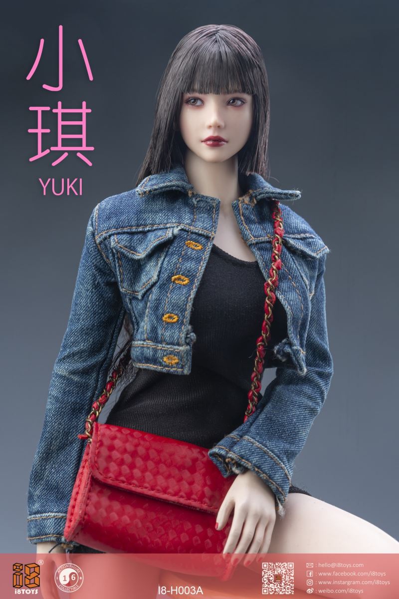Xiaoqi Yuki Movable Eyeball Head Sculpture 1/6
