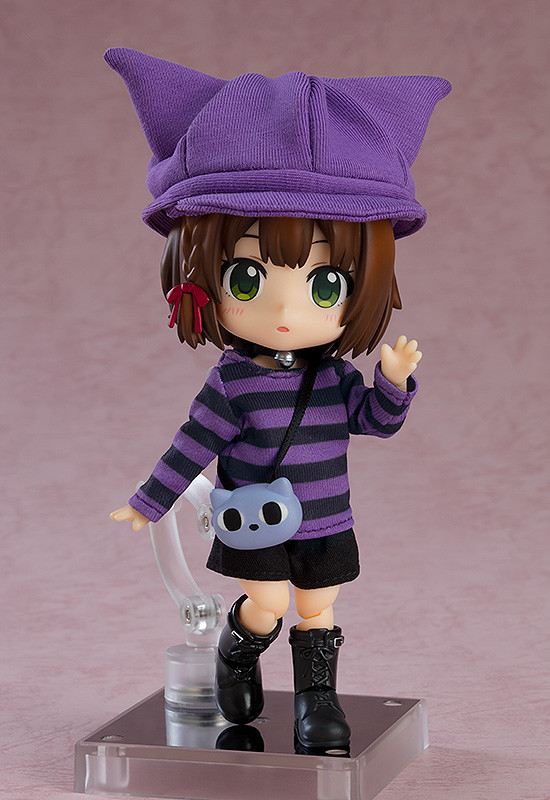 Nendoroid Doll Outfit Set Nyankode (Gray/Purple)